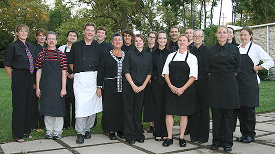 Current Cuisine Staff at the Art Ball